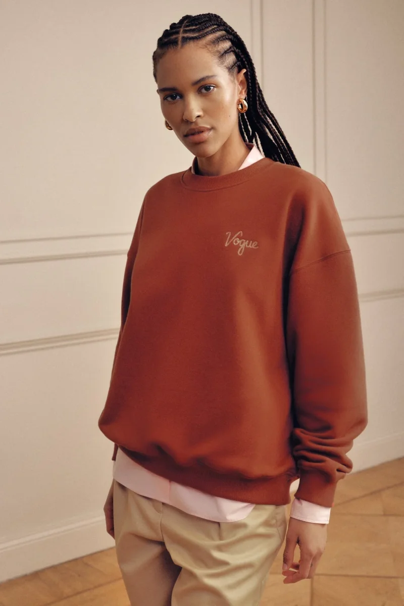 VOGUE Sweatshirt Rusty Red - immagine 4