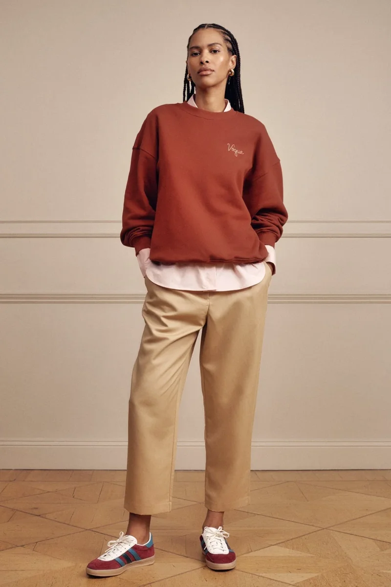 VOGUE Sweatshirt Rusty Red - immagine 6