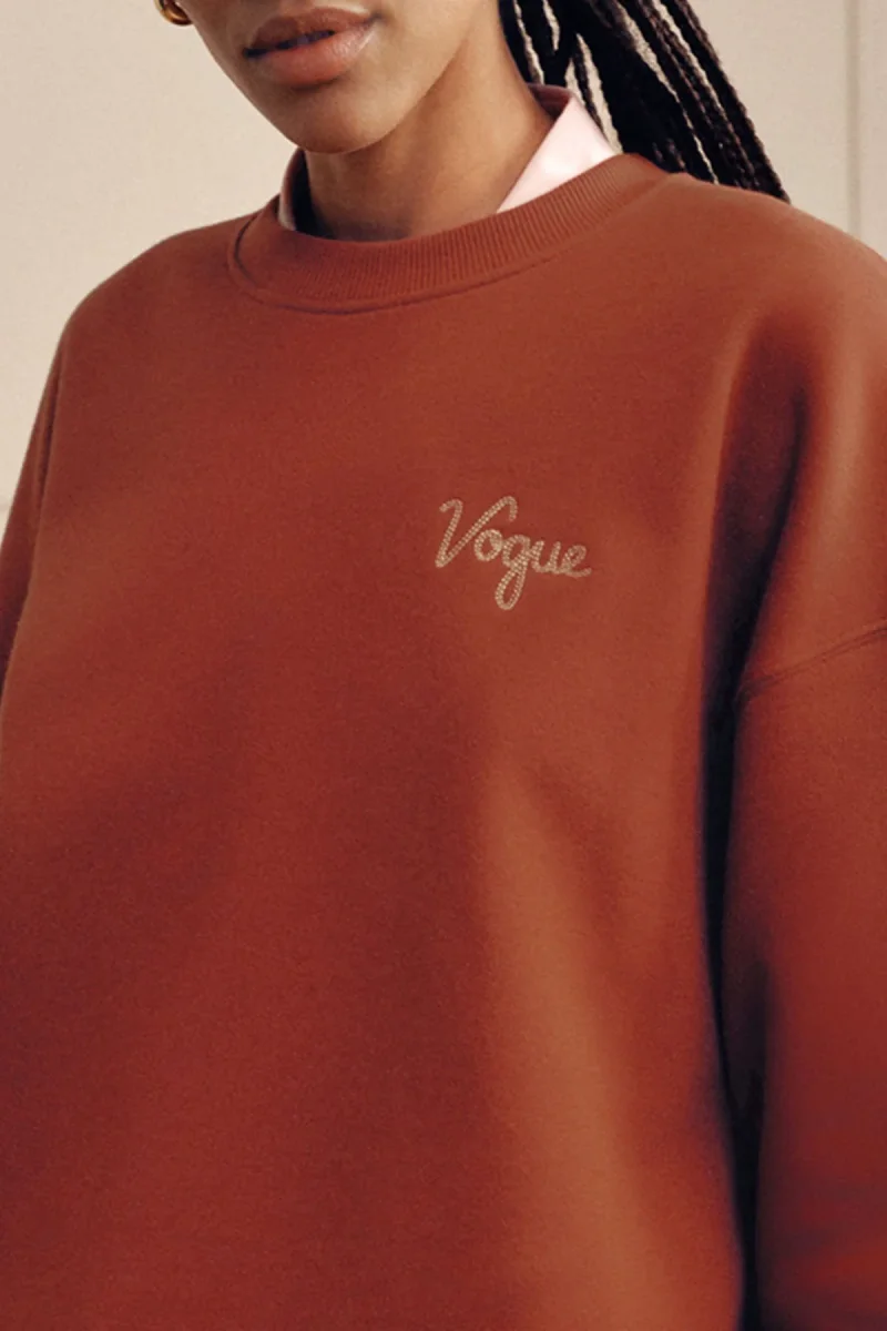 VOGUE Sweatshirt Rusty Red - immagine 5