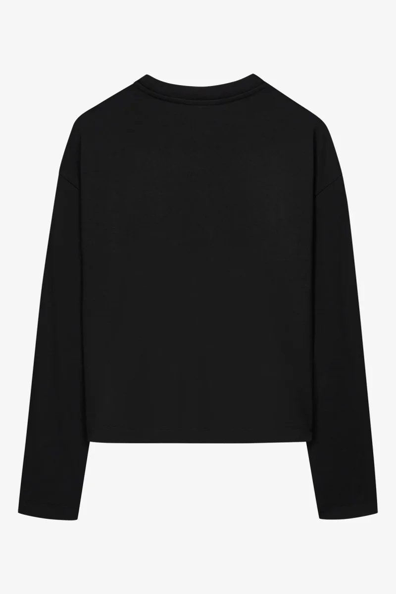 VOGUE Longsleeve Black Logo - immagine 7