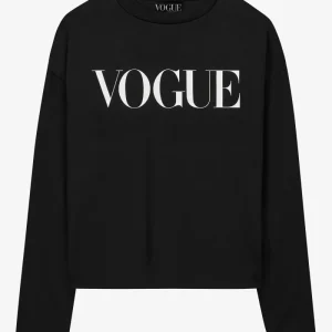 VOGUE Longsleeve Black Logo