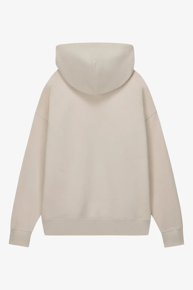 VOGUE Oversized Hoodie Ecru College Logo - immagine 7