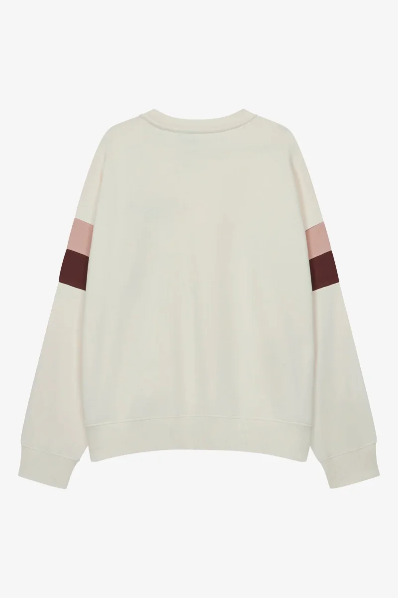 VOGUE Sweatshirt Cream Contrasting Details - immagine 7