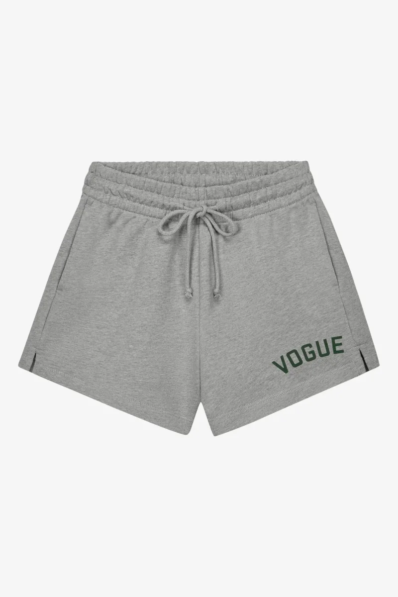 VOGUE Shorts Gray College Logo - immagine 2
