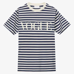 VOGUE T-Shirt Stripes | Navy