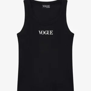 VOGUE Tank Top Black Logo