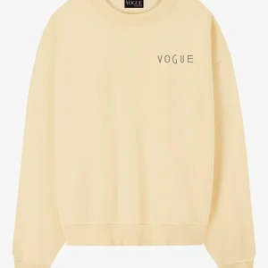 VOGUE Sweatshirt Vanilla Cover Print