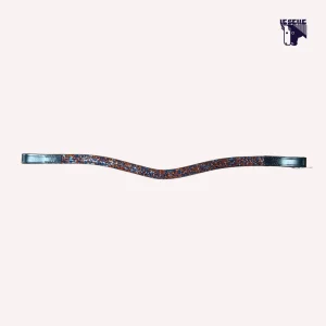 FRONTALINO SILVERLINE TACK - ROSSO/BLU